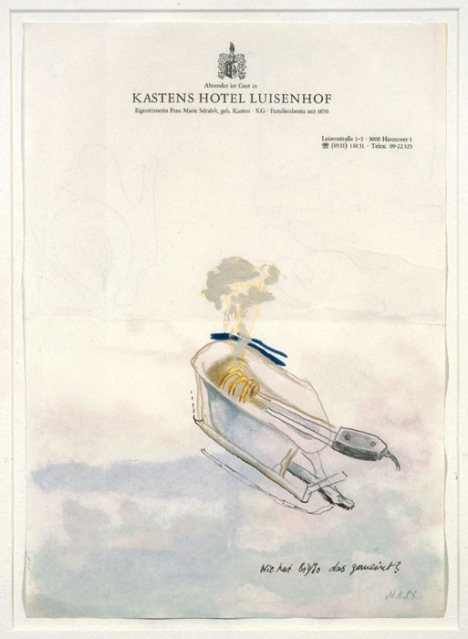 Kastens Hotel Luisenhof, Martin Kippenberger, 1989
