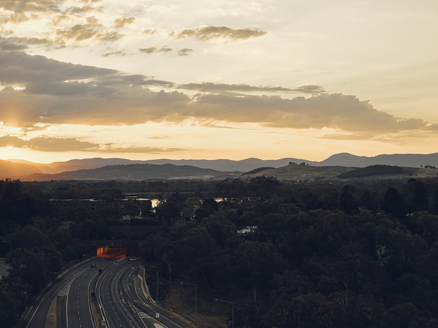 'View from apartment 1214' shot by Scottie Cameron.