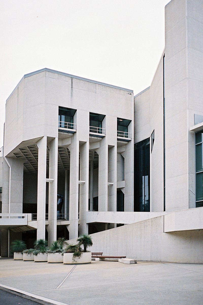 The National Gallery of Australia shot by Will Neill