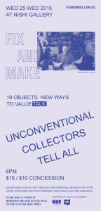 19 Objects: New Ways To Value. Flyer, 210 x 99 mm. 