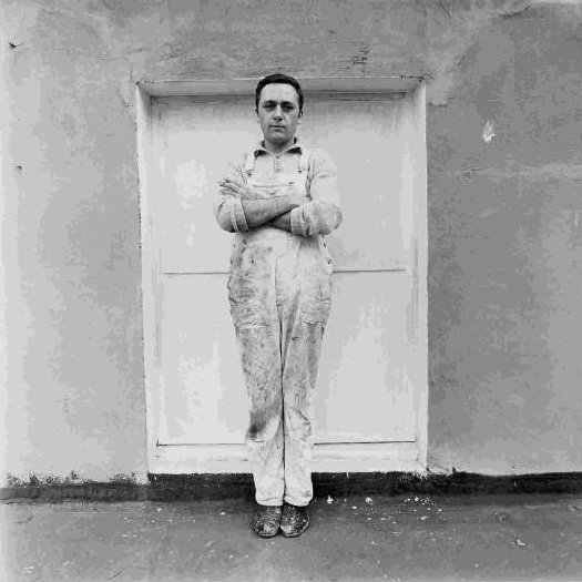 Gerhard Richter shot by Lothar Wolleh, 1970