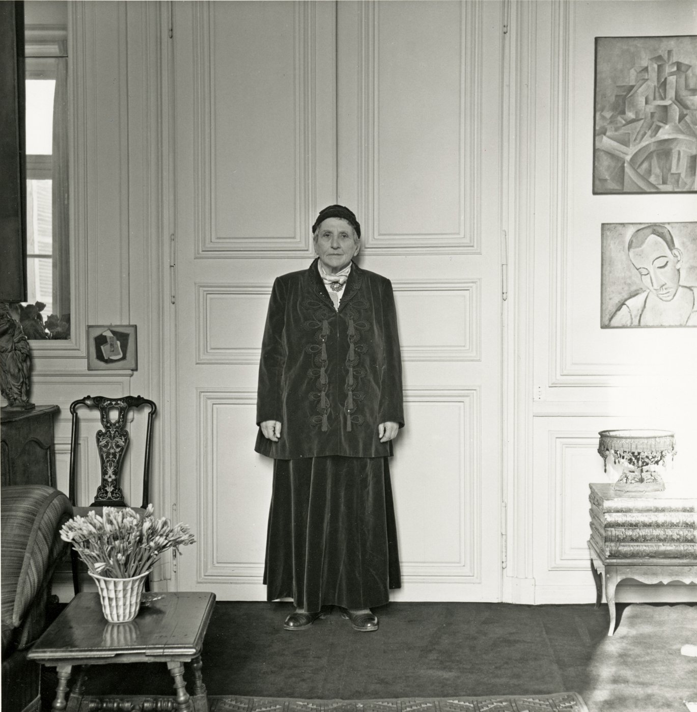 Gertrude Stein shot by Horst P. Horst, 1946