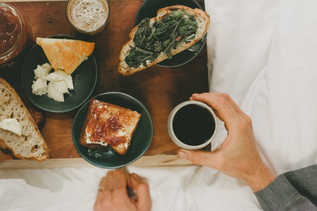 Breakfast in bed