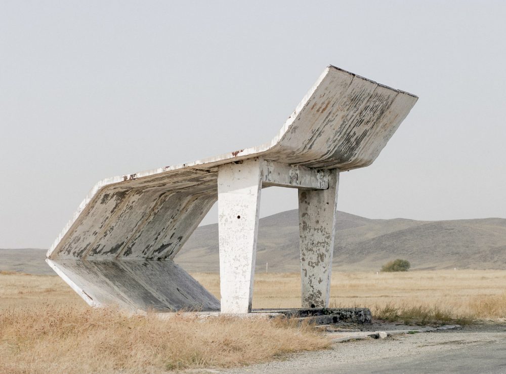 ''Teran Bus Stop' shot by Christopher Herwig from his book 'Soviet Bus Stops'. 