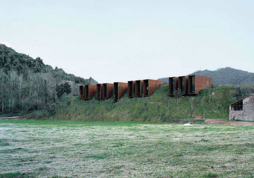 'Rural Houses' designed by RCR Arquitectes, Girona, Spain, 2007. 