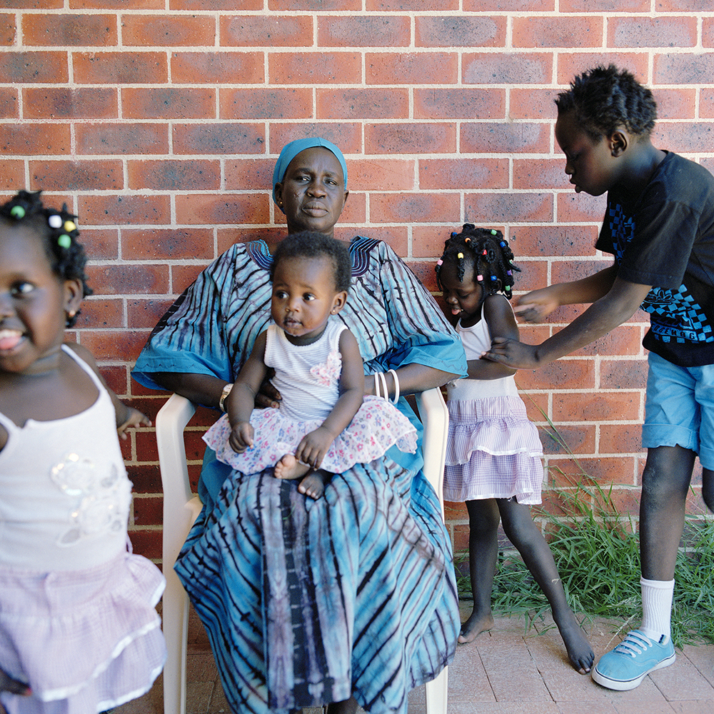 From Lee's series 'Sudanese Portraits from Suburbia'